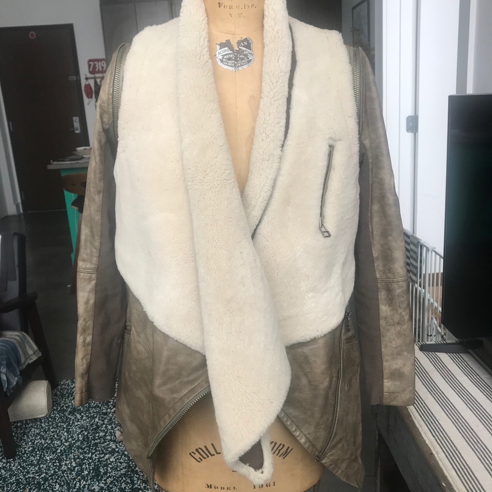 Yigal Azrouel leather jacket